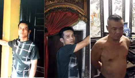 Các đối tượng trong vụ án.