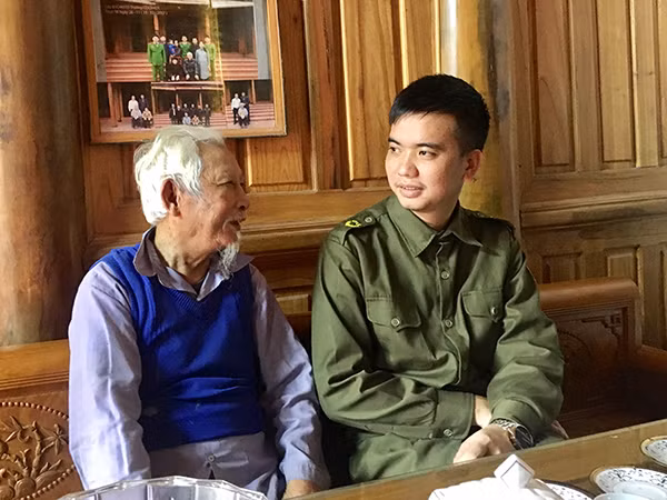 Cụ Nguyễn Đức Khuê kể lại ký ức về những lần đồng chí Hoàng Mai lưu trú tại nhà mình thời kỳ 1946 – 1948.