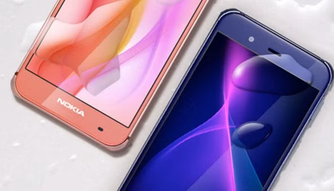 Hình ảnh rò rỉ được cho là chiếc Nokia P1 với màu hồng. Hình ảnh rò rỉ được cho là chiếc Nokia P1 với màu hồng.