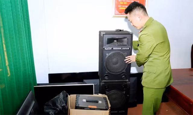 Tang vật thư giữ được trong chuyên án