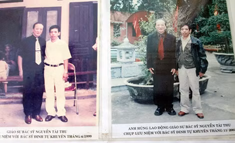 Chụp ảnh cùng người thầy - Giáo sư Nguyễn Tài Thu. Chụp ảnh cùng người thầy - Giáo sư Nguyễn Tài Thu.