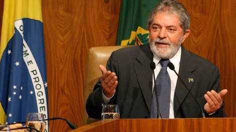 Ông Lula khi còn là Tổng thống Brazil.