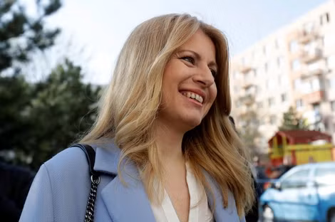Nữ luật sư Zuzana Caputova.