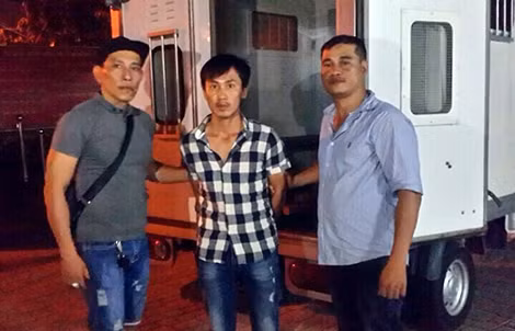 Di lý đối tượng Lắm từ khu vực biên giới tỉnh Tây Ninh về TP Hồ Chí Minh.