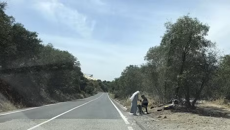 Đường cao tốc SS385 - "điểm hẹn" cho những người phụ nữ Nigeria nghèo phải bươn trải mưu sinh ở Italia.