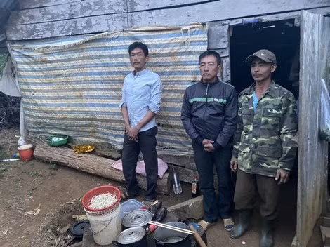 Các đối tượng bị bắt giữ.