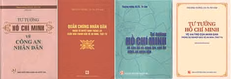 Một số tác phẩm đã xuất bản của Bộ trưởng Tô Lâm.