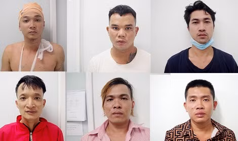 Các đối tượng Nguyễn Tú Anh, Phạm Phước Lắm, Phạm Cao Đặng, A Bên, Võ Thanh Sơn, Võ Quốc Hải. Các đối tượng Nguyễn Tú Anh, Phạm Phước Lắm, Phạm Cao Đặng, A Bên, Võ Thanh Sơn, Võ Quốc Hải.