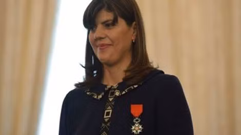 Trưởng công tố Laura Codruta Kovesi.