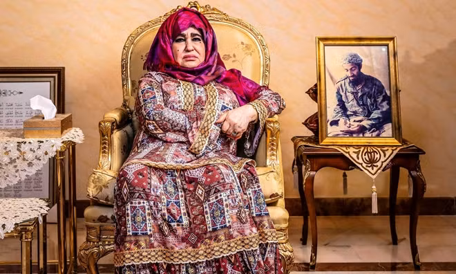 Bà Alia Ghanem, mẹ của trùm khủng bố Osama bin Laden.