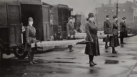 Nhiều người đã chết trong đại dịch cúm Tây Ban Nha tại St. Louis, Missouri, Mỹ (tháng 10-1918). Nhiều người đã chết trong đại dịch cúm Tây Ban Nha tại St. Louis, Missouri, Mỹ (tháng 10-1918).