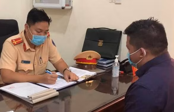 Lê Minh H làm việc tại cơ quan Công an