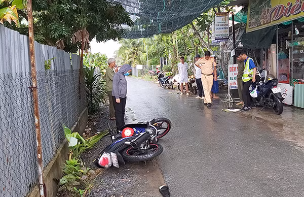 Hiện trường vụ tai nạn. Hiện trường vụ tai nạn.