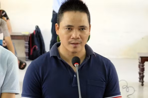 Nguyễn Trọng Phương tại phiên toà sơ thẩm. Nguyễn Trọng Phương tại phiên toà sơ thẩm.