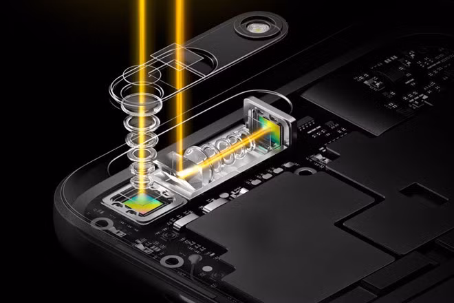 Cụm camera của P30 Pro.