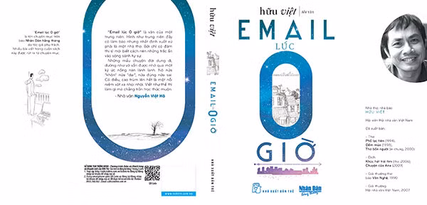 Bìa cuốn sách “Email lúc 0 giờ”.