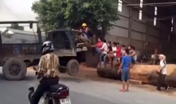 Mười thanh niên tham gia "giải cứu" chiếc công nông. Mười thanh niên tham gia "giải cứu" chiếc công nông.