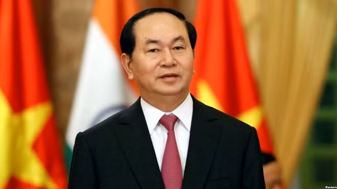 Chủ tịch nước Trần Đại Quang.