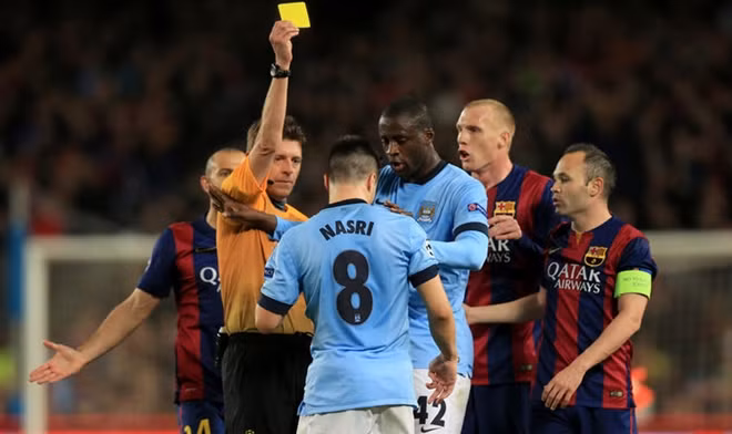 Tài và tật luôn đi liền cùng Nasri.