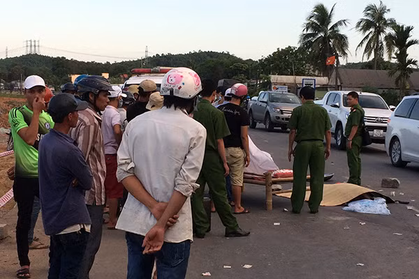 Hiện trường vụ TNGT