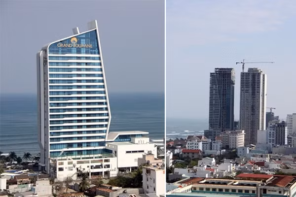 Các khách sạn "vị trí đẹp" ven sông Hàn và dọc tuyến đường biển Phạm Văn Đồng đã trong tình trạng "cháy phòng" vào dịp lễ 30-4 và 1-5.