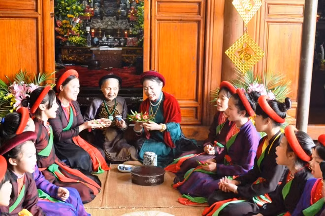 Quan họ ngày xuân.