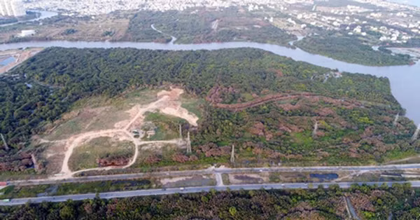 Một phần khu đất 32,5 ha tại xã Phước Kiển, huyện Nhà Bè.