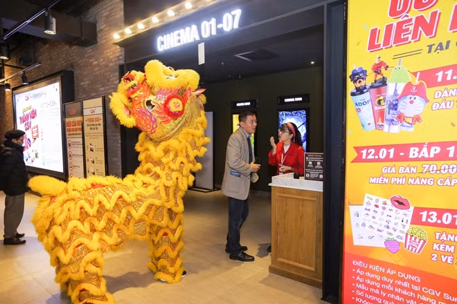 Rạp chiếu phim CGV đẳng cấp tại tầng 5 TTTM Sun Plaza Ancora