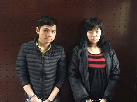 Hai đối tượng Phạm Văn Chung và Mai Kim Anh.