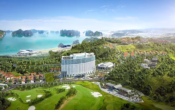 FLC Grand Hotel quy mô gần 600 căn condotel sang trọng (trong đó 80% có tầm nhìn hướng vịnh).