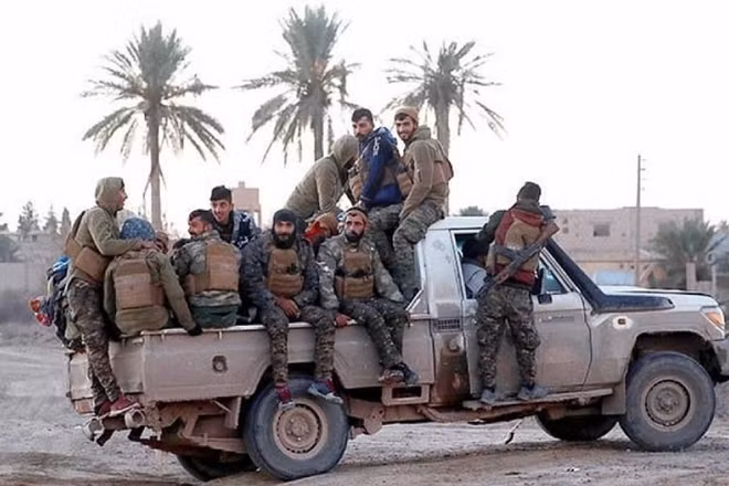 Lực lượng người Kurd ở Syria.