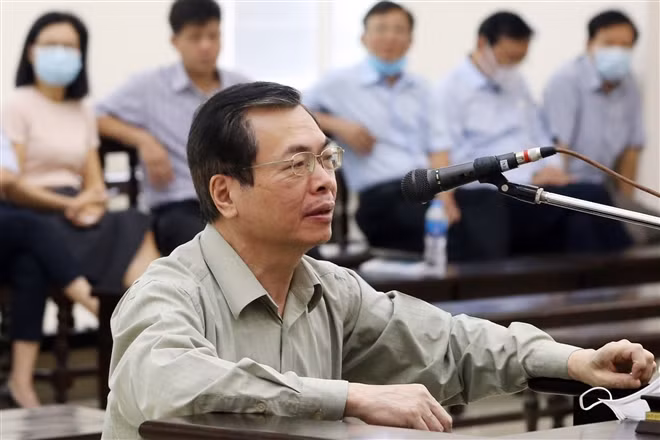 Bị cáo Vũ Huy Hoàng.
