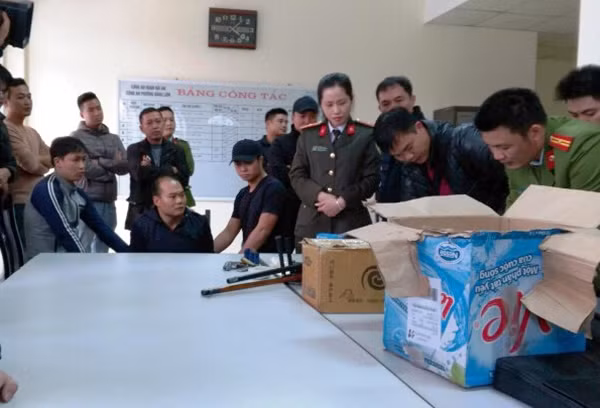Các đối tượng lẩn trốn bị bắt giữ.