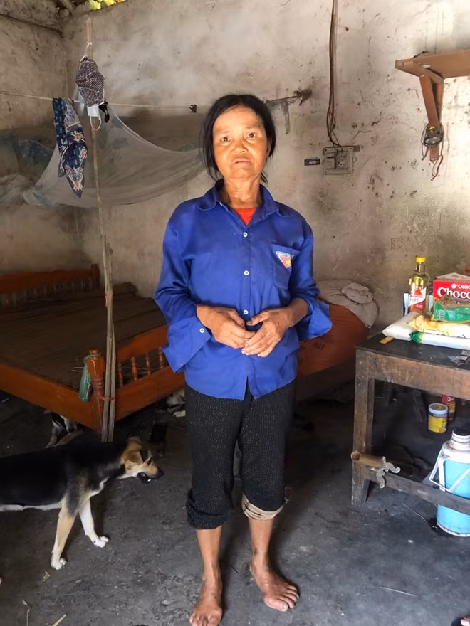 Chị Lê Thị Thiệu.