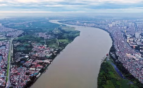 Hà Nội muốn xây dựng khu đô thị sinh thái hai bên bờ sông Hồng.