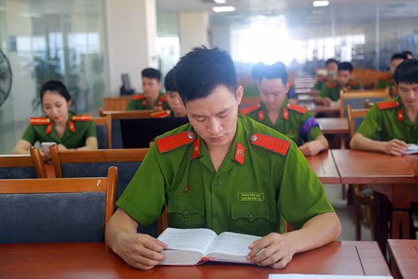 Các trường đại học, học viện CAND luôn là địa chỉ thu hút sự quan tâm đặc biệt của thí sinh.