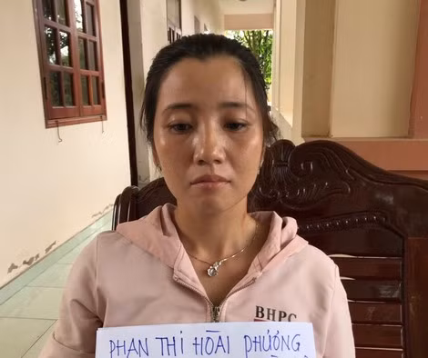 Đối tượng Phan Thị Hoài Phương.