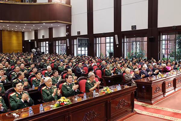 Tổng Bí Thư Nguyễn Phú Trọng dự Lễ Kỷ niệm 100 năm Ngày sinh Đại tướng Văn Tiến Dũng