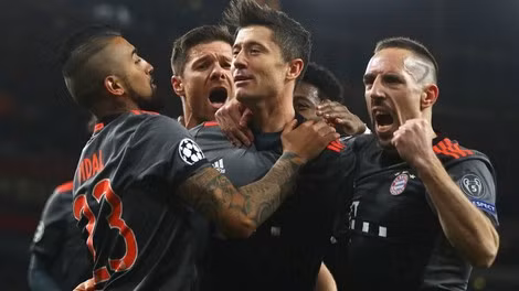 Phong độ hủy diệt của Bayern tại Champions League góp phần giúp Bundesliga bám sát La Liga. Phong độ hủy diệt của Bayern tại Champions League góp phần giúp Bundesliga bám sát La Liga.
