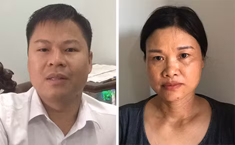 Hai đối tượng chủ chốt: Võ Quý Lãm, Nguyễn Thị Hậu đang bị truy nã.