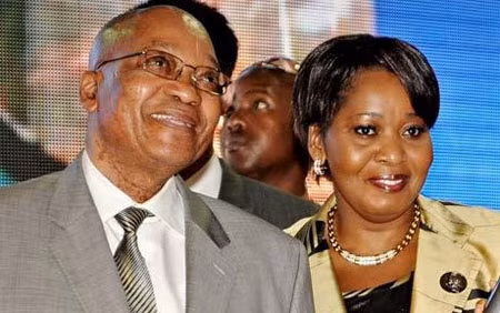 Ông Jacob Zuma và bà Bongiwe Gloria Ngema.