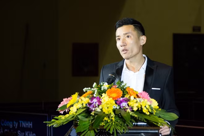 Trưởng Ban tổ chức Đinh Quang Linh.