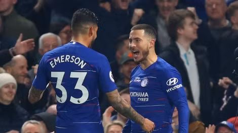 Gần một nửa số bàn thắng Chelsea ghi được tại Premier League có dấu ấn của Hazard. Gần một nửa số bàn thắng Chelsea ghi được tại Premier League có dấu ấn của Hazard.
