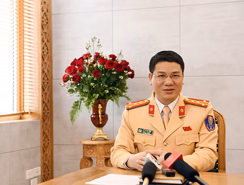 Đại tá Đỗ Thanh Bình - Phó Cục trưởng Cục CSGT. Đại tá Đỗ Thanh Bình - Phó Cục trưởng Cục CSGT.
