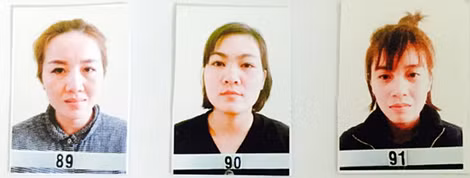 Ba đối tượng Cảnh, Hoài và Phương.