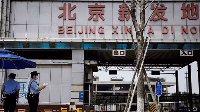 Bắc Kinh đã ghi nhận tới 200 ca nhiễm mới, liên quan đến chợ hải sản Tân Phát Địa.