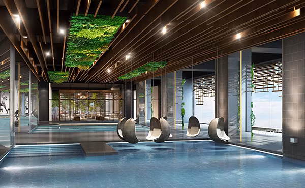 Bể bơi 4 mùa ở Sun Grand City Thuy Khue Residence