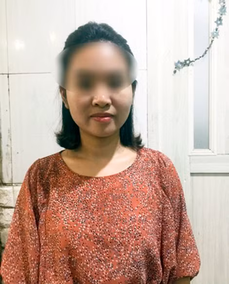 Chị Phương Anh trình bày sự việc.