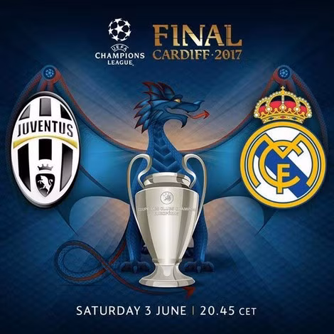 Chung kết Champions League 2017 giữa Juve và Real