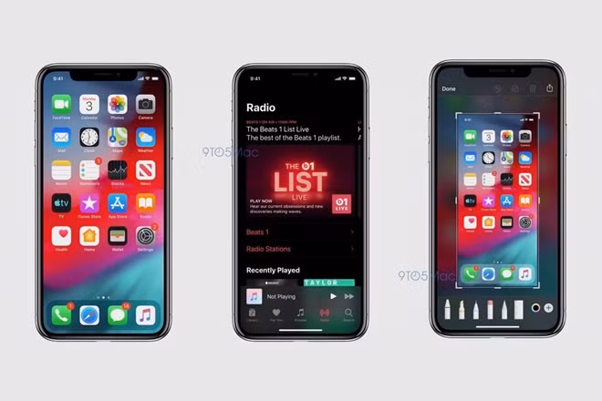 Tính năng Dark Mode trên iOS 13.